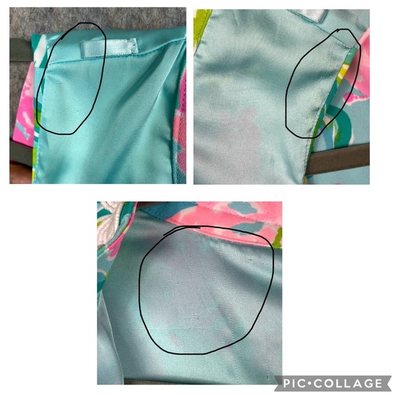 Lilly Pulitzer Jonna High Collar Classic Fresh Fun Beach Preppy Shift Romper - 8 - Picture 2 of 16